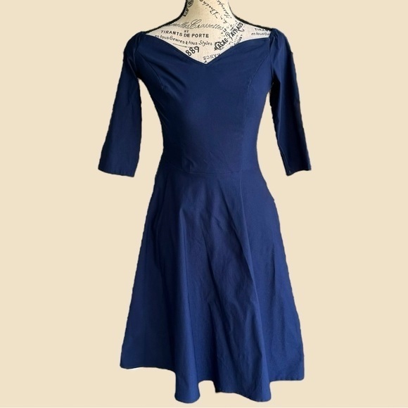 Women’s Blue Grace Karin Retro Inspired Dress Size Small - Picture 1 of 6